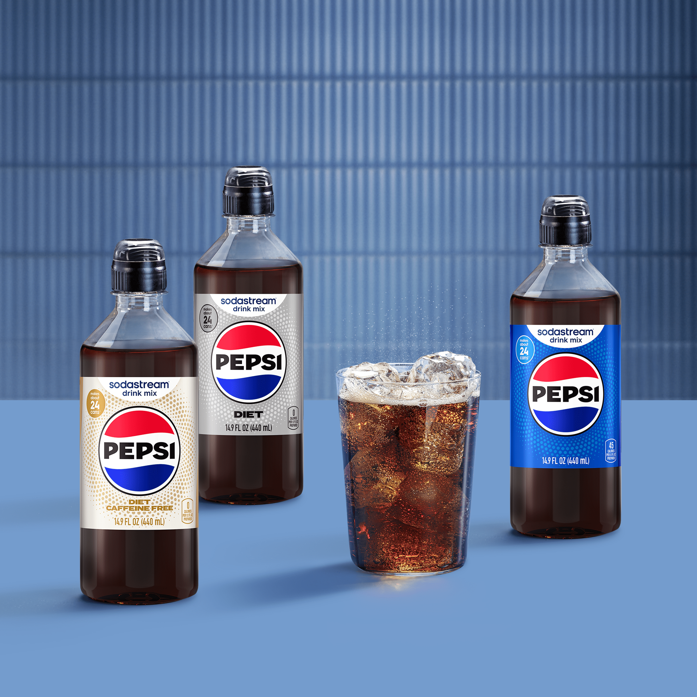 Sodastream Diet Pepsi? Caffeine Free 4 Pack Drink Mix 4 x 440ml - Image 8