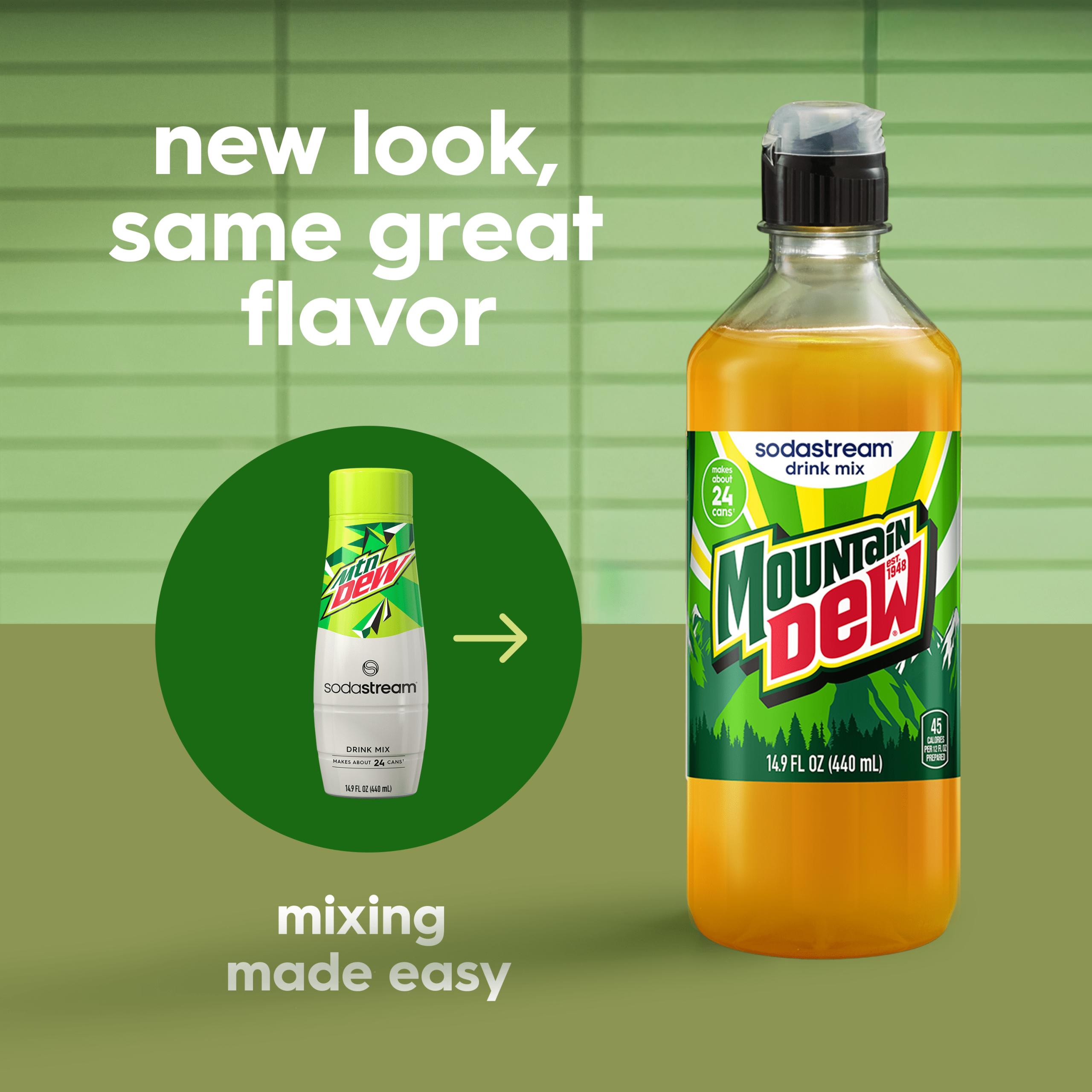 Sodastream MTN DEW Drink Mix 4 Pack 440ml - Image 5