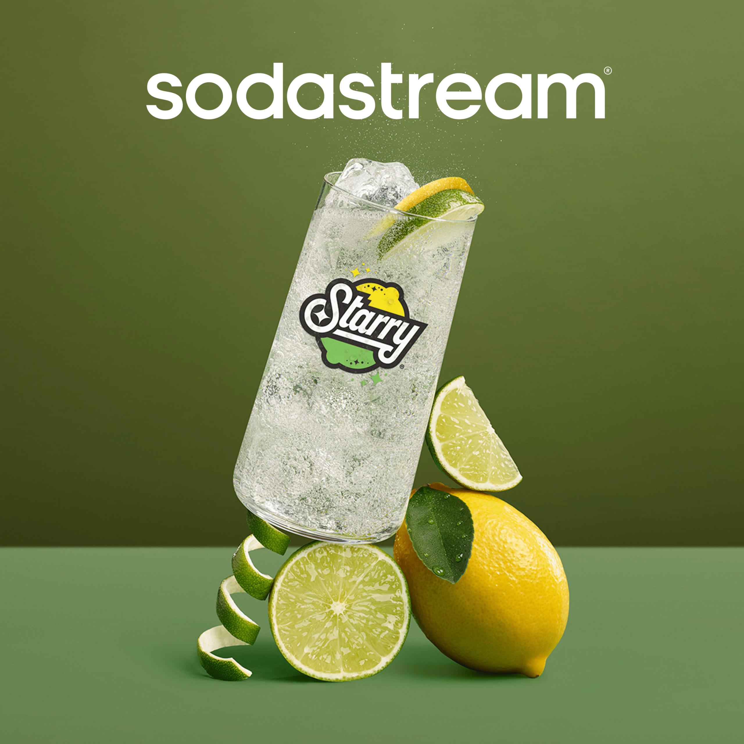 Sodastream STARRY? Lemon Lime Zero Sugar Drink Mix 440ml - Image 7